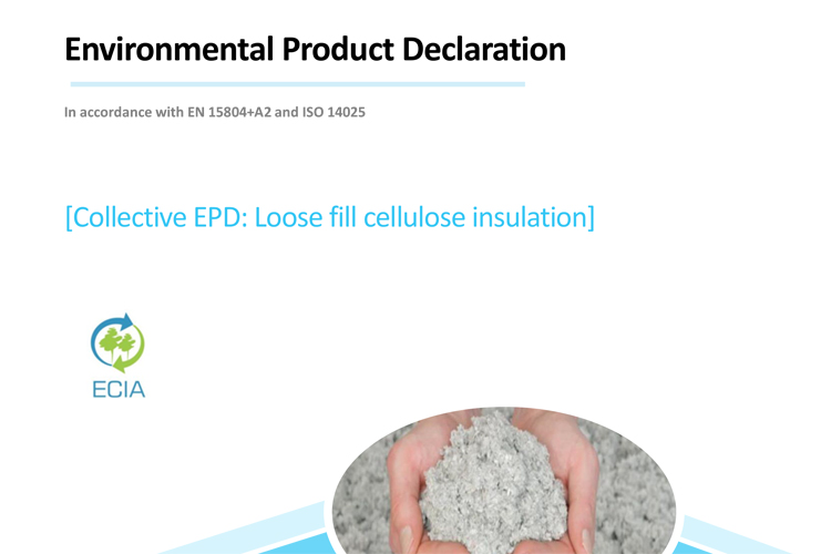 EPD - miljøvaredeklaration Warmfiber papirisolering